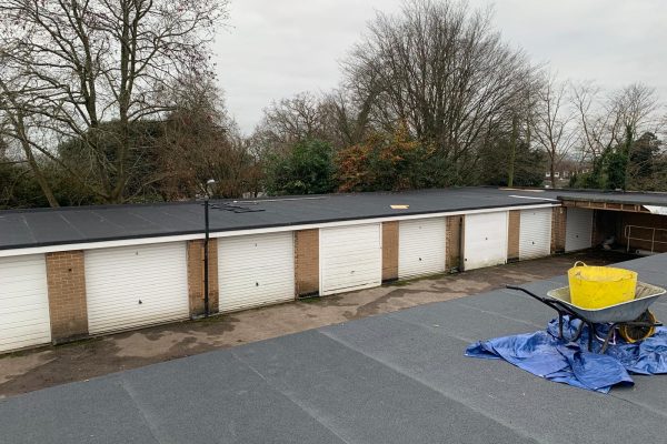 Chigwell garage flat roofs, photo 3